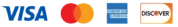 Accepted payment cards