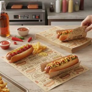 Custom Hot Dog Wrappers