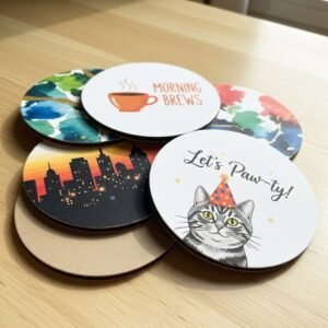 Custom Paper Coasters