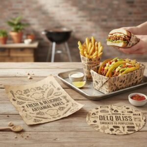 Custom Food Basket Liners