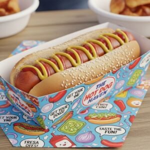 Custom Hot Dog Trays
