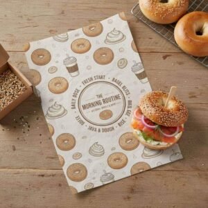 Custom Bagel Paper
